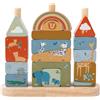 2Kids Toys Shape-Fitting Blocks Safari 16 pz