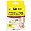 ZETA FARMACEUTICI SpA Zeta Foot Paracalli Tondi + Dischetti Callifughi 8 Pezzi 3cm + 9 Pezzi 1,45cm, Protezione Efficace per Callosità