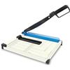 Hmseng Taglierina per carta A4, 30,5 cm, in titanio, strumento per scrapbooking, tagliacarte a ghigliottina resistente, capacità 12 fogli, per taglierina, cartoncino, coupon, etichette e foto-metallo