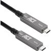 ACT AK4330, 10 m, USB C, USB C, USB 3.2 Gen 2 (3.1 Gen 2), 10 Gbit/s, Nero