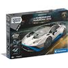 Clementoni Scienza e Gioco Build - Lamborghini Huracan STO, Kit Costruzione Bambini 8+ Anni con Oltre 270 Componenti Intercambiabili e App Dedicata, Made in Italy, Lingua Italiana, 19367