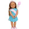 OG DOLLS Our Generation - Bambola da 46 cm - Capelli biondi e occhi castani - Accessori per feste di compleanno - Gioco di ruolo - Giocattoli per bambini dai 3 anni - Anita