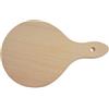 EFO Piccolo tagliere in legno faggio. Ideale per cipolle, dimensioni 12,5 cm con manico sottile da 1,5 cm (diametro:5 cm).