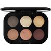 MAC Connect In Colour X6 Eye Shadow Palette - Intimate Nudes