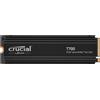 Crucial T700 - SSD - verschlüsselt - 2 TB - intern - M.2 - PCI Express 5.0 (NVMe) - CT2000T700SSD5