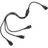 VULTECH MU-UPS04 - CAVO DI ALIMENTAZIONE SPLITTER DA IEC C14 A 3 X IEC C13
