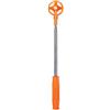 Jiakalamo Recupero per palline da golf, portatile, telescopico, raccoglie palline da golf, con clip di bloccaggio (arancione/203,2 cm)