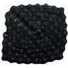 HKZRTUDS Catena for Bici Ultraleggera in Acciaio al Carbonio a velocità Singola - 94 Maglie Nera, Adatta for MTB e Bici da Strada,Componenti