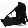 Aymzbd Sedile per Kayak, Sedile da Stadio, Resistente all'Usura, Leggero, Sedia da Pavimento con Schienale, Cuscino Pieghevole per Sport, Escursionismo, Nero