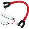 LALADEFIEE Connettore Colore Casuale Sci Portatile Rosso in Lattice per per Controllo 2-8 Mm Allenamento Principianti su Sci