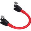 TOMETURE Connettore Colore Casuale Rosso in Lattice per da Sci Facile da Usare e Portatile Spessore Sci 2-8mm Allenamento Principianti