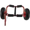 Wenoup Carrello per Kayak Pieghevole in Lega di Alluminio, Pratico Carrello per Il Trasporto di Canoe