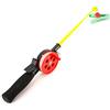 JoyousMall per mini canna da pesca sul ghiaccio, canna da pesca portatile con mulinello clip per granchio gamberetti, set di attrezzatura da pesca invernale all'aperto design compatto