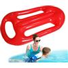Genérico Kick Board - Tavola gonfiabile in PVC, 75 x 43 x 13 cm, per bambini, per l'allenamento di nuoto con galleggiante per piscina, con materiale durevole, esercizio per bambini, apprendimento