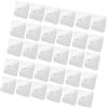 Zxpjkyu Ganci per Racchette da Badminton, Supporti per Riporre Le Racchette da Badminton, Installazione Semplice, Supporto Portatile per Racchette da Badminto, 30 Pezzi