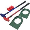 Aymzbd Set di Putter da Golf Telescopico, Putter, Palline da Golf, Mazza da Golf per Adulti E Bambini, Strumento di Allenamento per Professionisti, Regalo, con Bandiera