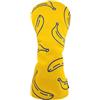 Chatonshen Copritesta per Mazza da Golf, Copertura Protettiva in PU, Portatile, Resistente all'Usura, con Morbida Fodera Interna, Ideale per Amanti, Dr