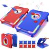 VATOS Set da Cornhole Portatile con Luci LED ed Effetti Sonori, Punteggiatore, Pieghevole - 2 Tavole e 8 Sacchetti per Giardino, Campeggio, Feste nel Posto Auto, Gioco all'Aperto per Bambini e Adulti