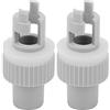 Changor Connettore Valvola Aria PVC Resistente Facile da Usare per Kayak Convertitore Tubo Flessibile Accessori per Barche Gomma di Bloccaggio Rete Grigia 2 Pezzi