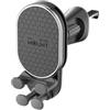 Celly Supporto Auto Universale per Smartphone, Fissaggio Bocchetta Aria, Chiusura Automatica, Compatibile fino a 7", Design Antiscivolo, Supporto Universale Auto
