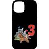 Medieval Renaissance Ren Faire Birthday Custodia per iPhone 15 Medieval Knight Kid Età 3 Anni Compleanno