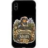 Jimbeels Custodia per iPhone XS Max Seedling Shift robin seed trays sprouts