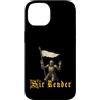 Medieval Renaissance Ren Faire Jousting Custodia per iPhone 14 Sir Render Surrender Divertente Cavaliere Medievale Meme