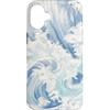 generic Custodia per iPhone 16 Plus Onda dell'oceano giapponese costiera