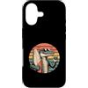 Surfing Alligator Beach Summer Wave Retr Custodia per iPhone 17 Cool Crocodile Surfer Tramonto Ocean Vibes Retro