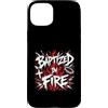 Holy Flame Christian Baptism Revival Custodia per iPhone 15 Plus Battezzato nel fuoco Cristiano Fede Revival