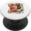 Ever Rockin' Dads Rockin' Dad Ever Music Microfono Design PopSockets PopGrip Adesivo