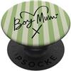 Animal Print Cute And Fun Matcha Fiocco Verde Carino Ragazzo Mamma PopSockets PopGrip Adesivo