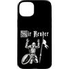 Medieval Renaissance Ren Faire Jousting Custodia per iPhone 15 Plus Sir Render Surrender - Divertente meme del Cavaliere del Rinascimento
