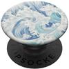 generic Onda dell'oceano giapponese costiera PopSockets PopGrip Adesivo
