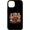 Christian Revival Faith Fire Cross Custodia per iPhone 13 Retro Mountain Cross Il fuoco brucia ancora