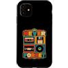 LUMOMIX Custodia per iPhone 11 Never Forget Vintage Nostalgia Retro Anni 90