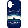 Pigboat Combat Open Sea Veteran Ocean De Custodia per iPhone 17 Citazione Submariner Stelle sopra le profondità sotto il sottomarino U-Boat