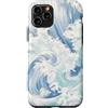 generic Custodia per iPhone 11 Pro Onda dell'oceano giapponese costiera