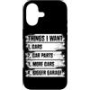 Mechanic Car Enthusiast Designs & Car Ou Custodia per iPhone 17 Cose che voglio amante delle auto meccanico garage auto ragazzo