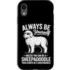 Fun Sheepadoodle Dogs Cool Sheepadoodle Custodia per iPhone XR Sii un cane Sheepadoodle Divertente Sheepadoodle