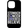 Stomach Cancer Warrior Gifts for Women a Custodia per iPhone 14 Pro Max Consapevolezza del cancro allo stomaco Pervinca Novembre Cancro allo stomaco