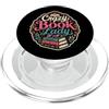 Crazy Book Lady Gifts Crazy Book Lady Reader Bibliotecario Romanzo Bookish Humor PopSockets PopGrip per MagSafe