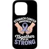 Stomach Cancer Warrior Gifts for Women a Custodia per iPhone 15 Pro Consapevolezza del cancro allo stomaco Pervinca Novembre Cancro allo stomaco