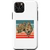 Mappa dell'Australia fauna selvatica can Custodia per iPhone 11 Pro Mappa dell'Australia fauna selvatica canguro koala vombato