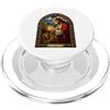 Holy Art La Tua Fede Ti Ha Fatto Intero Gesù Guarigione Mosaico Arte PopSockets PopGrip per MagSafe