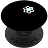 Matching Light Teal Aqua Color Graphic T Grafica verde acqua acqua chiaro cuore caricato verde acqua chiaro PopSockets PopGrip Adesivo