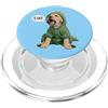Hi Doggy Rawr - Costume da cucciolo di Labrador con dinosauro PopSockets PopGrip per MagSafe