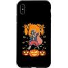 Funny Halloween Shirts Scary Gifts Men W Custodia per iPhone XS Max Halloween Dabbing Scheletro Skull Rib Cage Dab Dance Pose