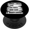 Mechanic Car Enthusiast Designs & Car Ou Cose che voglio amante delle auto meccanico garage auto ragazzo PopSockets PopGrip Adesivo