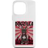 Frenchie Puppy Lover PS Custodia per iPhone 13 Pro Divertente Retro Giapponese Dogzilla Frenchie Amante Del Cane